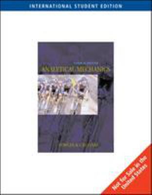 Analytical Mechanics 0534408133 Book Cover