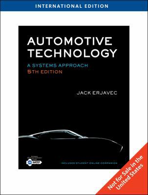 Automotive Technology: A Systems Approach 5Th Ed. B06XFLDCXB Book Cover