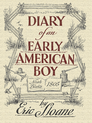 Diary of an Early American Boy: Noah Blake 1805 0486436667 Book Cover