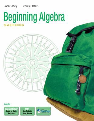 Beginning Algebra [With CDROM] 0321573757 Book Cover