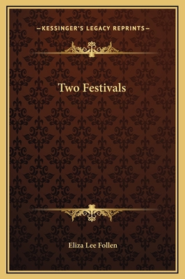 Two Festivals 1169185282 Book Cover