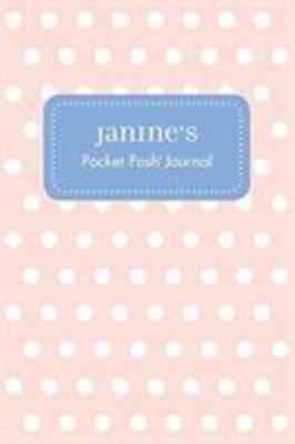 Janine's Pocket Posh Journal, Polka Dot 1524824216 Book Cover