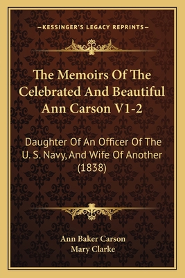 The Memoirs Of The Celebrated And Beautiful Ann... 1165611597 Book Cover
