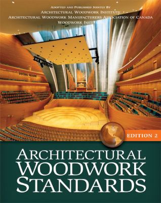 Architectural Woodwork Standards Edition 2 0978740696 Book Cover