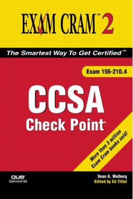 Exam Cram 2 Check Point CCSA 0789731096 Book Cover