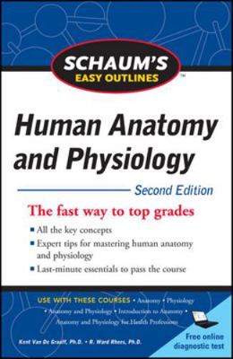 Schaum's Easy Outline of Human Anatomy and Phys... 0071745866 Book Cover