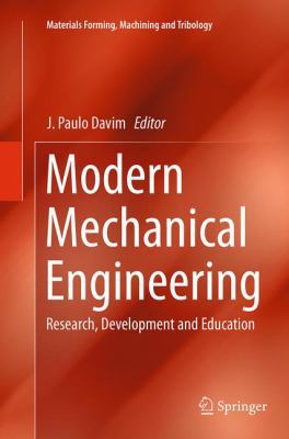 Modern Mechanical Engineering: Research, Develo... 3662510774 Book Cover
