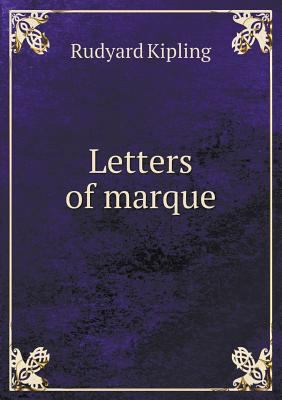 Letters of Marque 5518485751 Book Cover