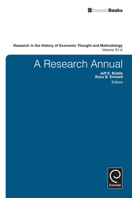 A Research Annual 1783500581 Book Cover