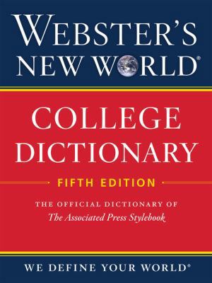 Webster's New World College Dictionary, Fifth E... 054416606X Book Cover