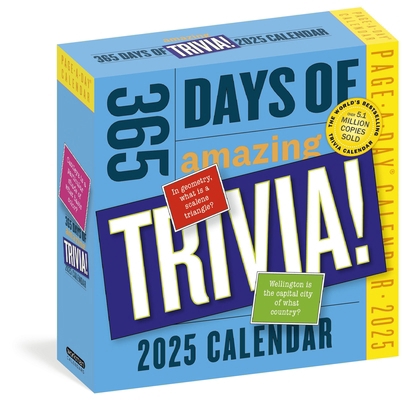 365 Days of Amazing Trivia Page-A-Day(r) Calend... 1523524928 Book Cover