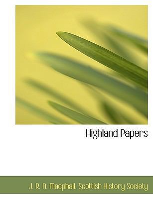 Highland Papers 1140422944 Book Cover