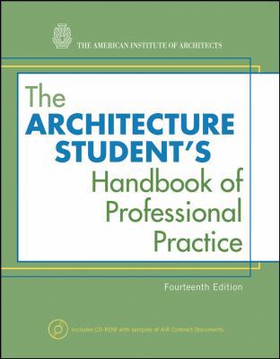 The Architecture Student's Handbook of Professi... 0470088699 Book Cover