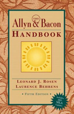 The Allyn & Bacon Handbook (MLA Update) 0321202465 Book Cover