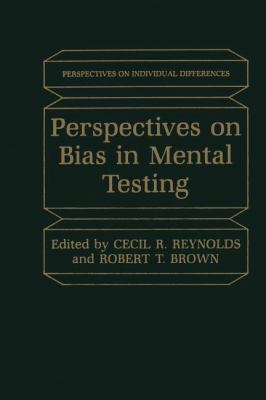 Perspectives on Bias in Mental Testing 1468446606 Book Cover