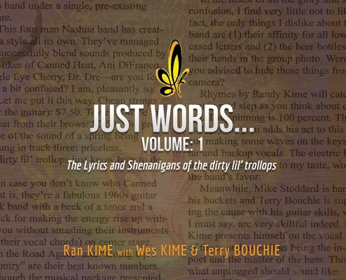 Just Words: Volume 1: The Lyrics & Shenanigans ... B0CNNVHQHY Book Cover