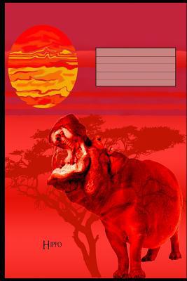 Hippo: A5 Liniertes Schreibheft Für Schüler Und... [German] 1073452913 Book Cover