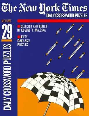 The New York Times Daily Crossword Puzzles, Vol... 0812919378 Book Cover