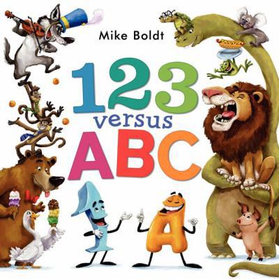 123 Versus ABC 0062102990 Book Cover