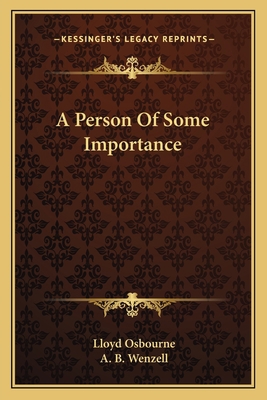 A Person Of Some Importance 1163718734 Book Cover