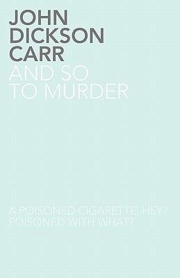 And So to Murder 178002004X Book Cover