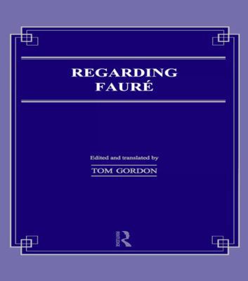 Regarding Faure 1138984868 Book Cover
