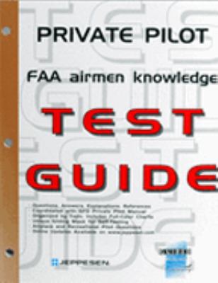 Private Pilot FAA Airmen Knowledge Test Guide f... 0884873064 Book Cover