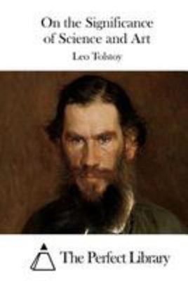 On the Significance of Science and Art 1512147532 Book Cover