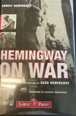 Hemingway on War 1419327666 Book Cover