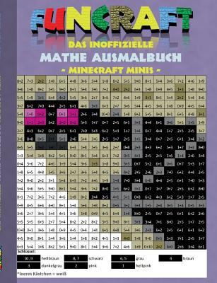 Funcraft - Das inoffizielle Mathe Ausmalbuch: M... [German] 3743182416 Book Cover