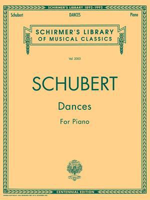 Dances for Piano: Schirmer Library of Classics ... 0793535379 Book Cover