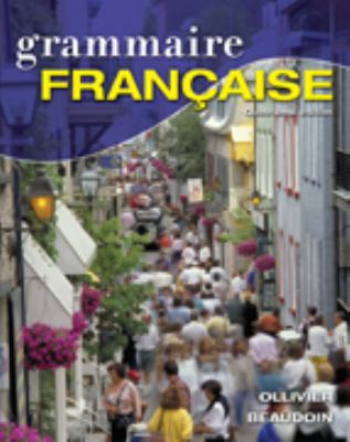 Grammaire Francaise (Canadian Ed) [French] 0176104615 Book Cover