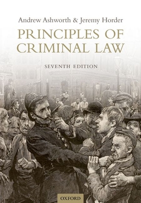 Principles of Criminal Law 0199672687 Book Cover