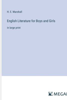 English Literature for Boys and Girls: in large... 3387045077 Book Cover