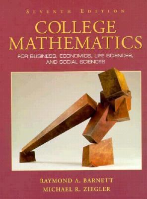 College Mathematics for Business, Economics, Li... 0133720209 Book Cover
