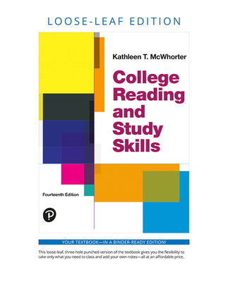 College Reading and Study Skills 0135227089 Book Cover