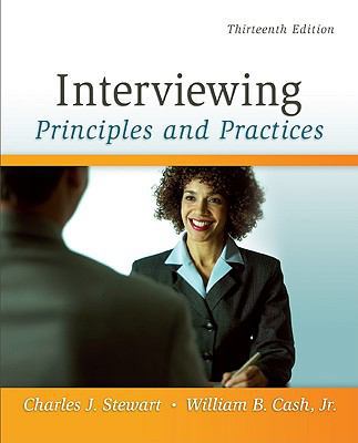 Interviewing: Principles and Practices 0073406813 Book Cover