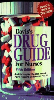 Davis's Drug Guide for Nurses 0803601271 Book Cover