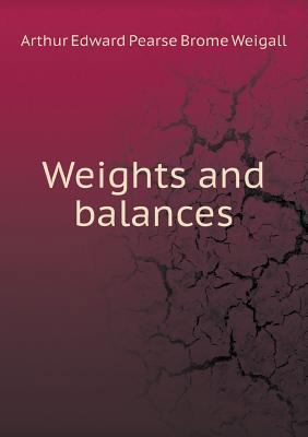 Weights and balances 5518559119 Book Cover