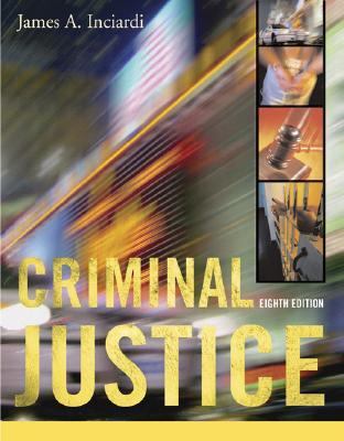 Criminal Justice 007325231X Book Cover