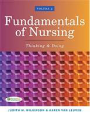 Fundamentals of Nursing: Thinking and Doing, Vo... 0803611986 Book Cover