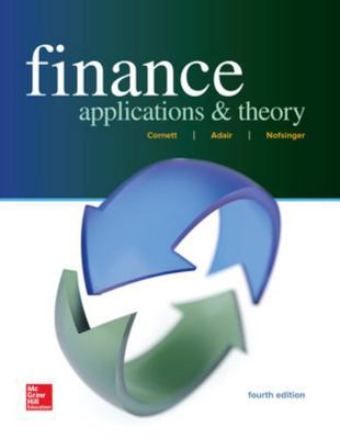 Finance: Applications and Theory 1259691411 Book Cover