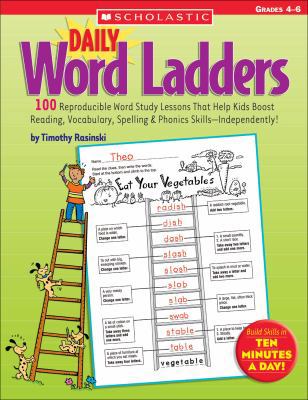 Daily Word Ladders: Grades 4-6: 100 Reproducibl... B00QFXHEPA Book Cover