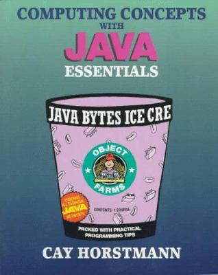 Computing Concepts with Java Essentials 0471172235 Book Cover