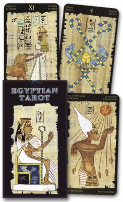 Egyptian Tarot Deck 073870010X Book Cover