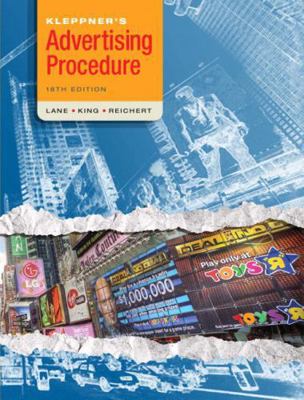 Kleppner's Advertising Procedure B00A2KOS92 Book Cover