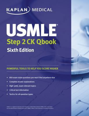 USMLE Step 2 CK QBook (USMLE Prep) 1419550489 Book Cover
