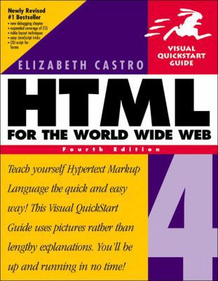 HTML 4 for the World Wide Web, Fourth Edition 0201354934 Book Cover