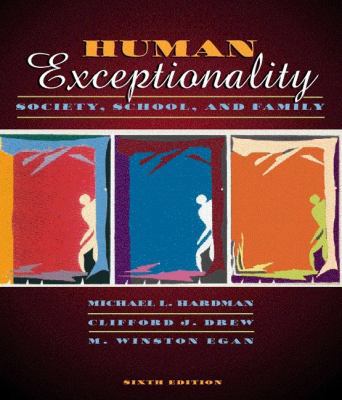 Human Exceptionality: Society, School, and Family 0205280390 Book Cover