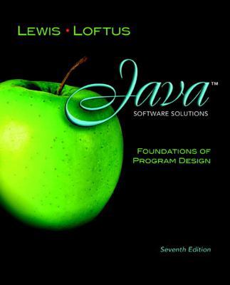 Java Software Solutions: Foundations of Program... 0132149184 Book Cover